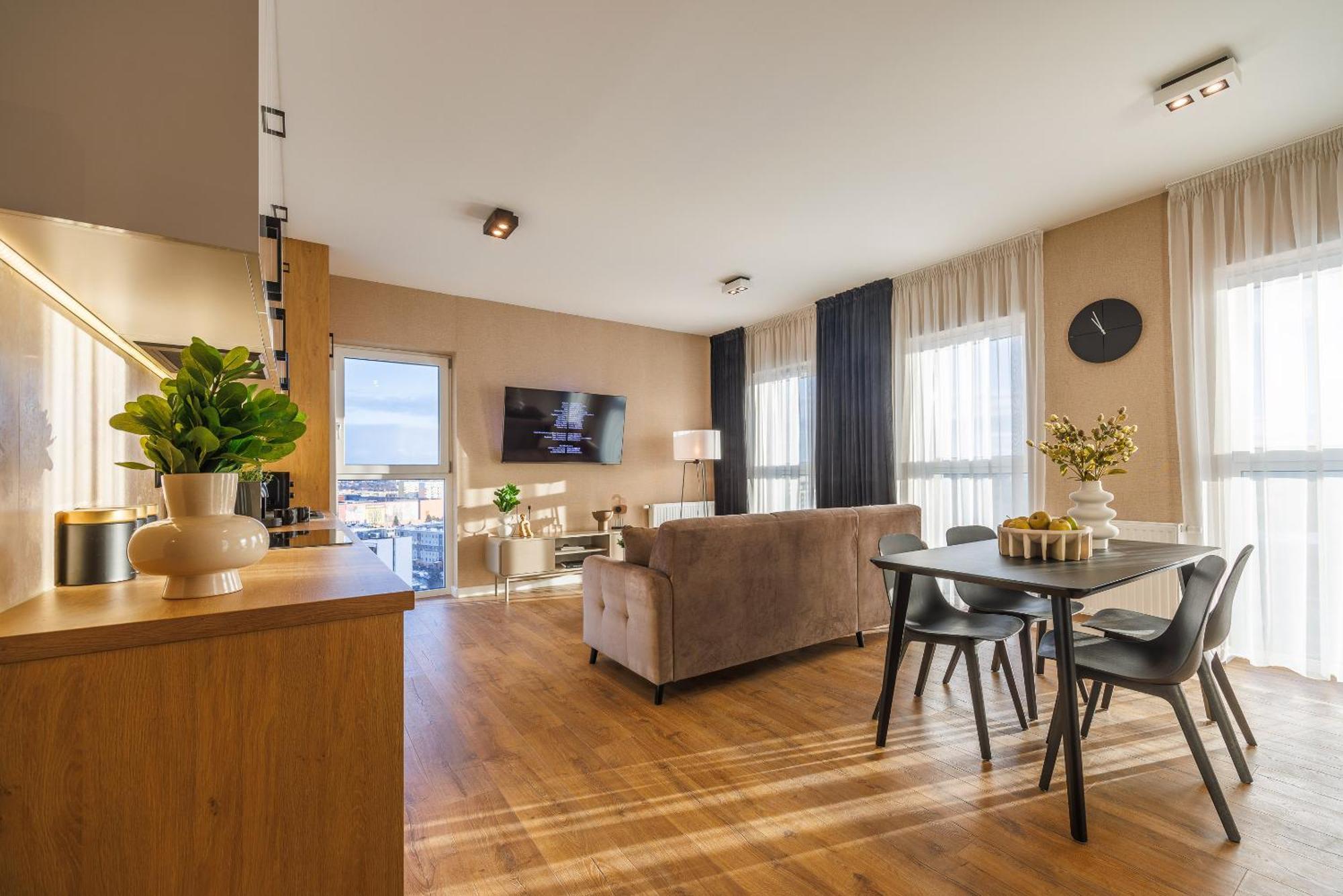 Emihouse Riverside Premium Apartments & Free Parking Rzeszów Habitación foto